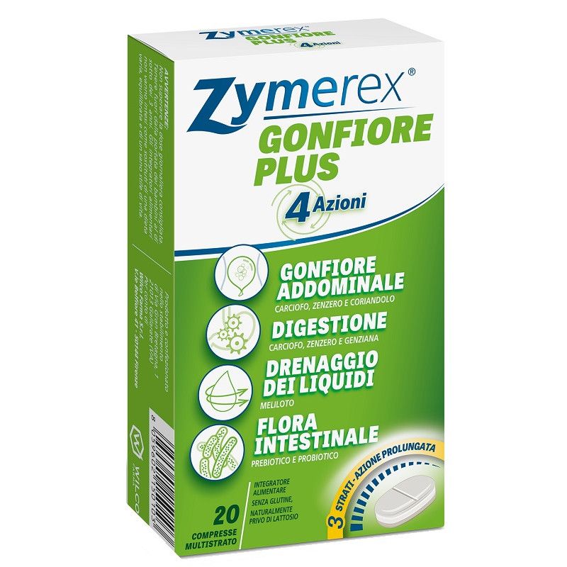 ZYMEREX GONFIORE PLUS 20CPR ZYMEREX