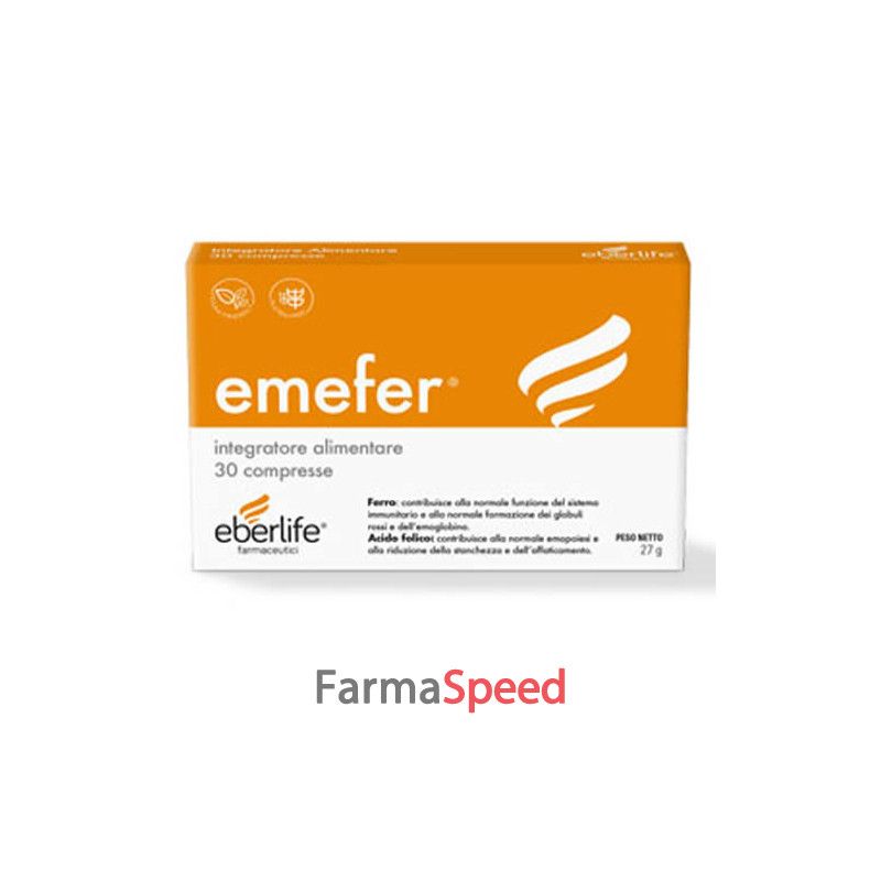 EMEFER 30CPR EBERLIFE FARMACEUTICI