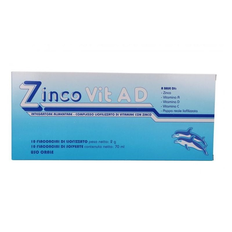 ZINCO VIT AD 10FL+10FL 