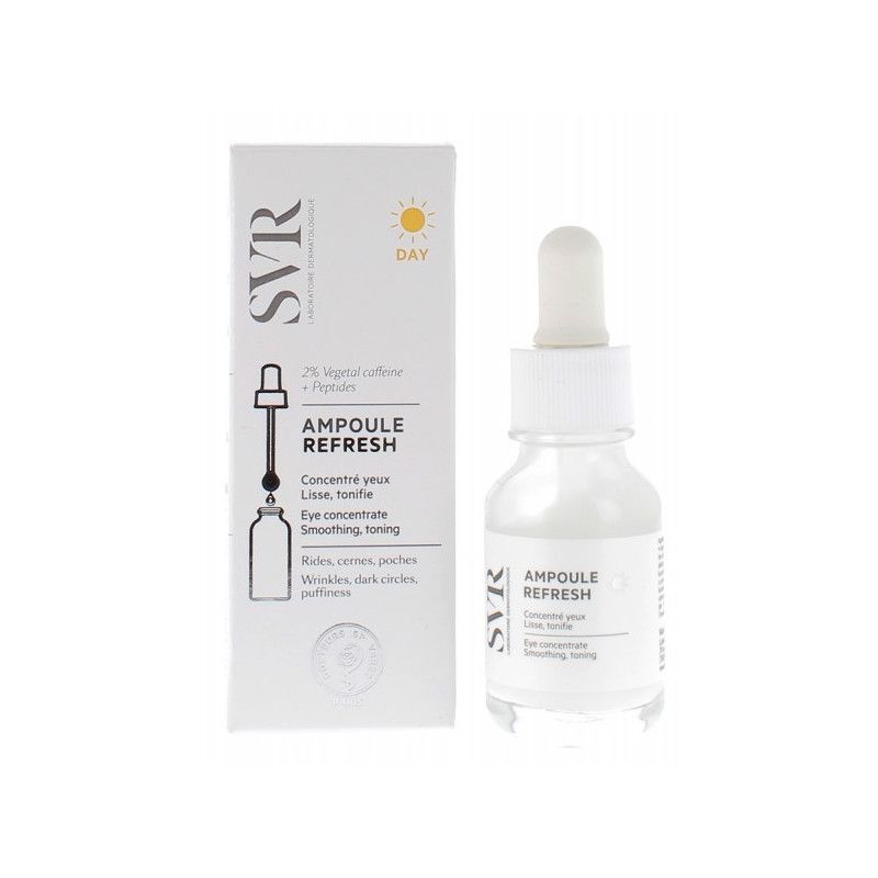 AMPOULE REFRESH YEUX 15ML SVR