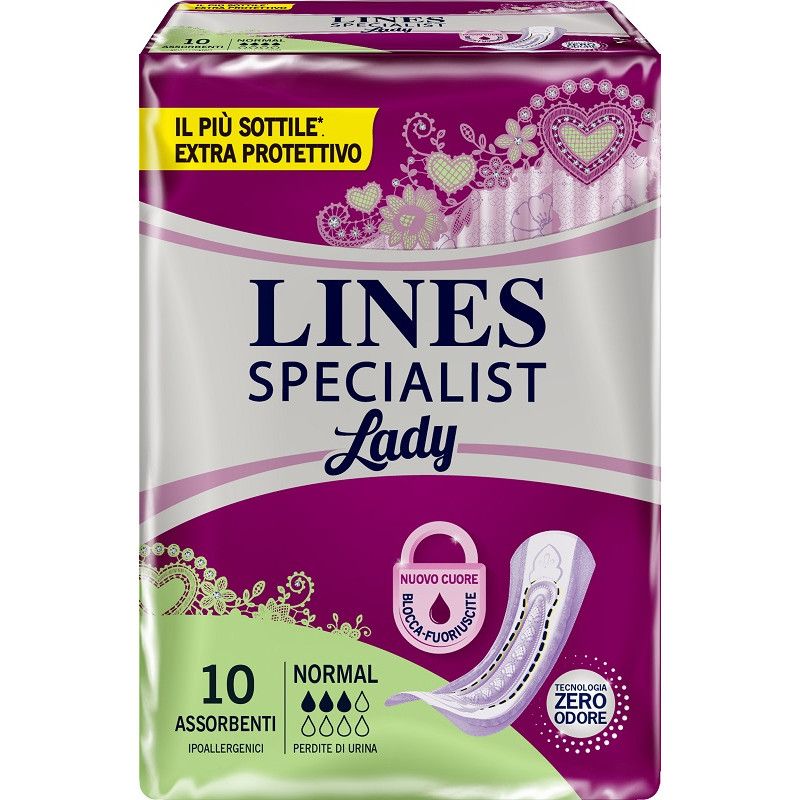 LINES SPEC LADY NORMAL 10PZ LINES E'