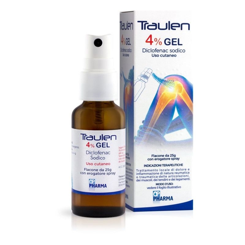 TRAULEN*GEL FL 25G 4% C/EROG TRAULEN