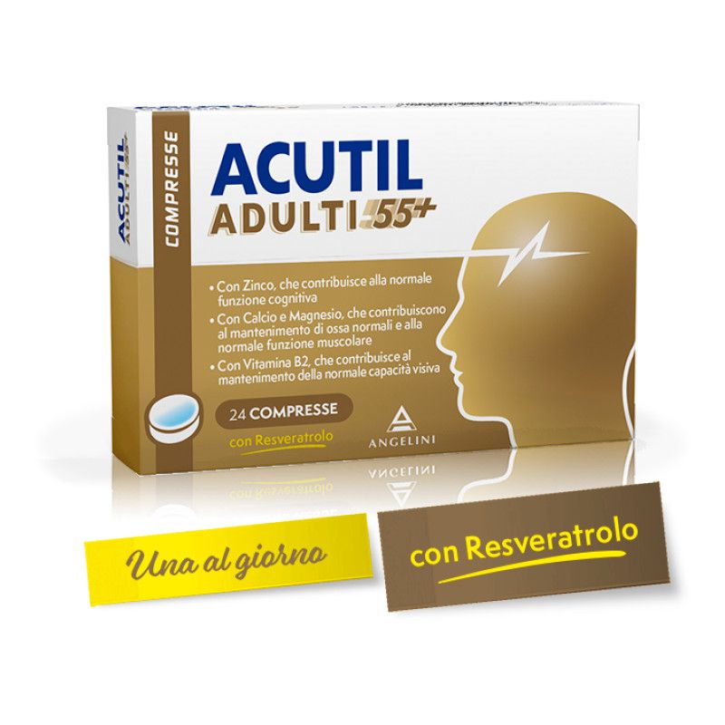 ACUTIL ADULTI 55+ 24CPR ACUTIL FOSFORO