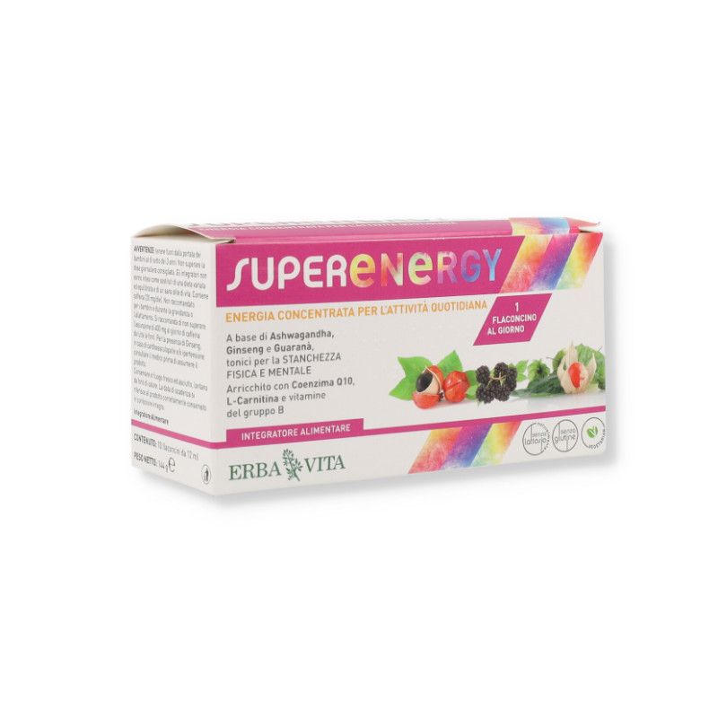 SUPER ENERGY 10FLX12ML ERBA VITA