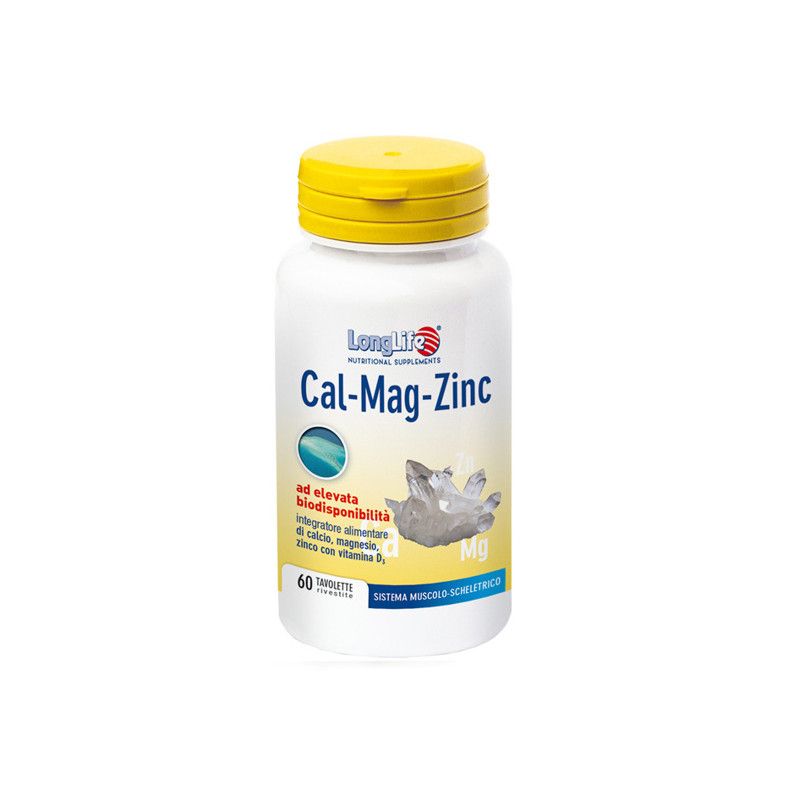 LONGLIFE CAL MAG ZINC 60TAV LONG LIFE