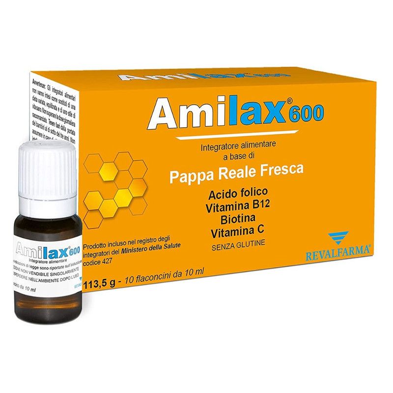 AMILAX 600 10FL 10ML 