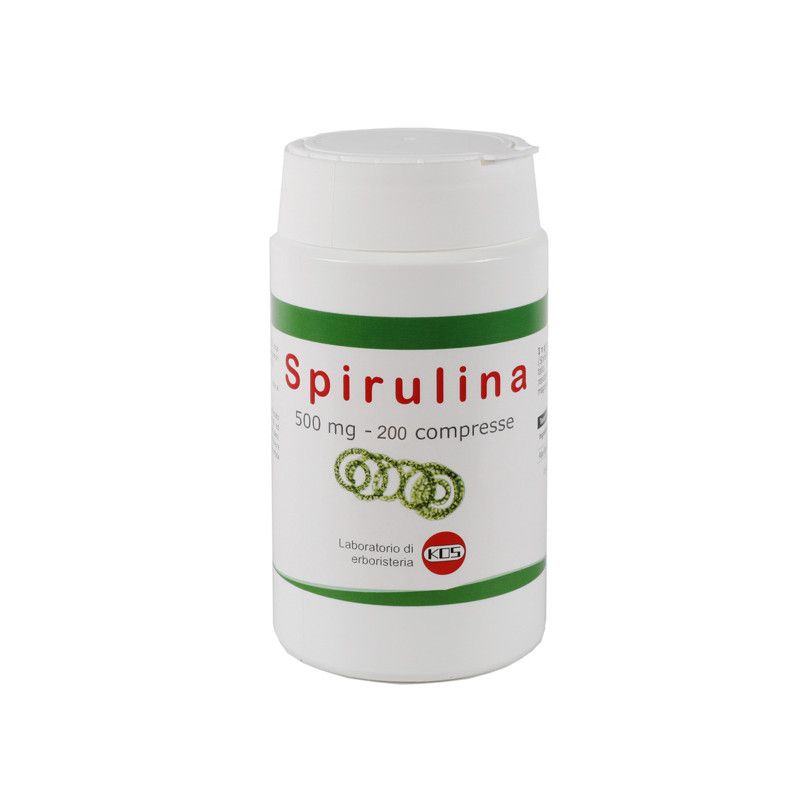 SPIRULINA 500MG 200CPR 