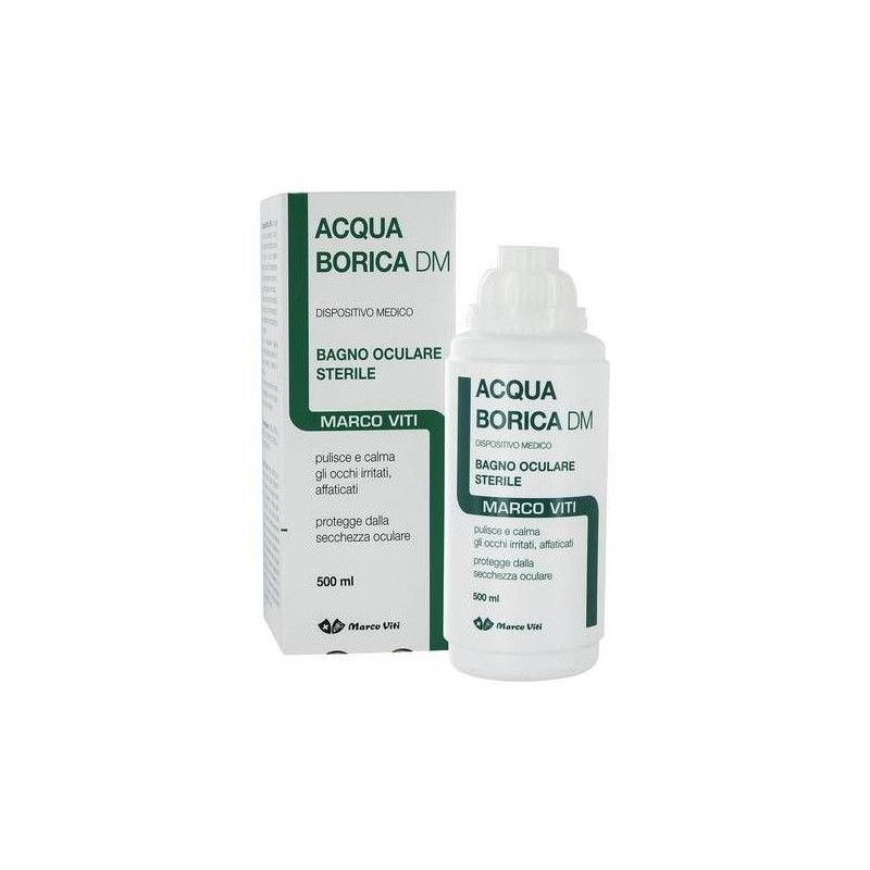 ACQUA BORICA BAGNO OCUL 500ML MARCO VITI