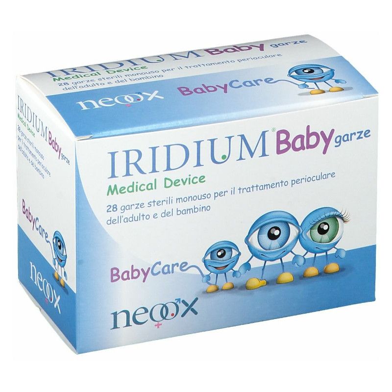 IRIDIUM BABY GARZA OCUL 28PZ IRIDIUM