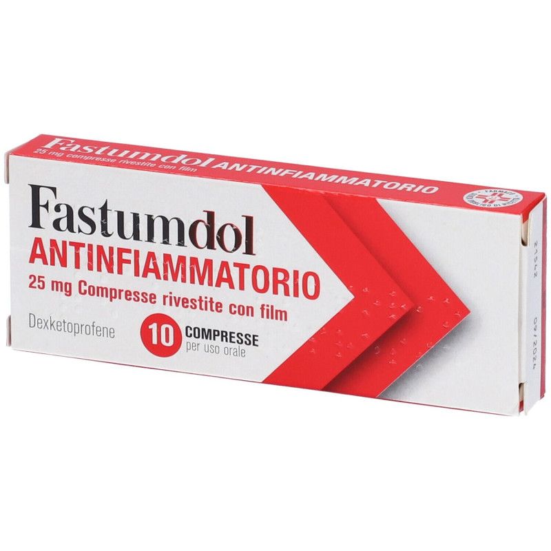 FASTUMDOL ANTINF*10CPR 25MG FASTUM ANTIDOLORIFICO