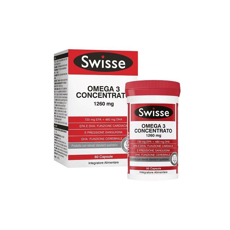 SWISSE OMEGA 3 CONC 60CPS SWISSE