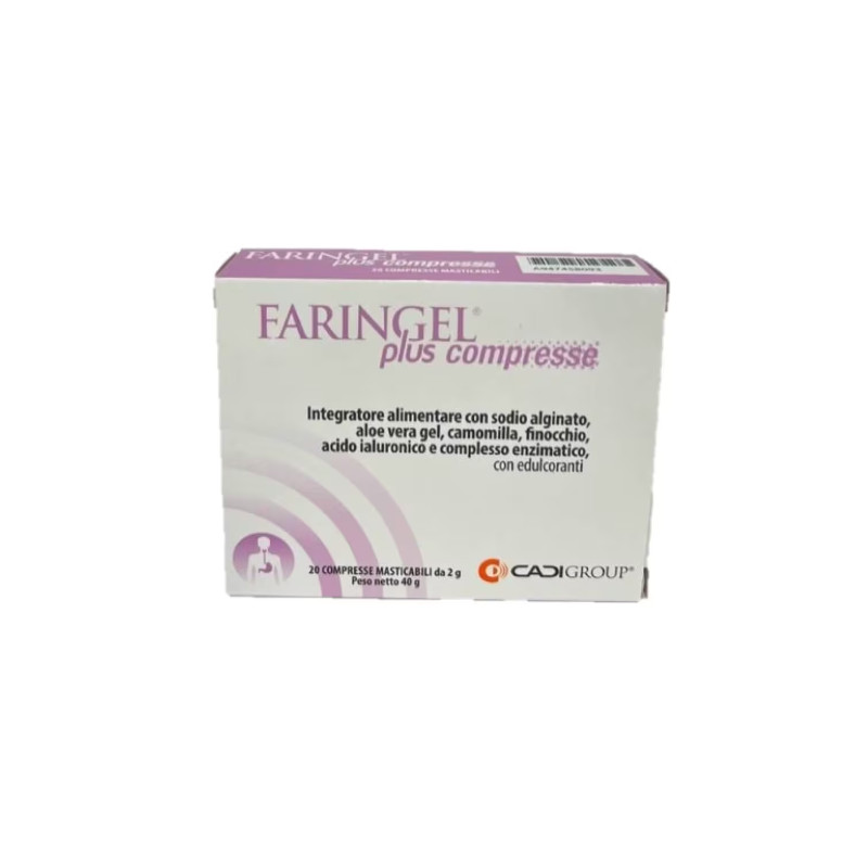 FARINGEL PLUS 20CPR MASTIC 