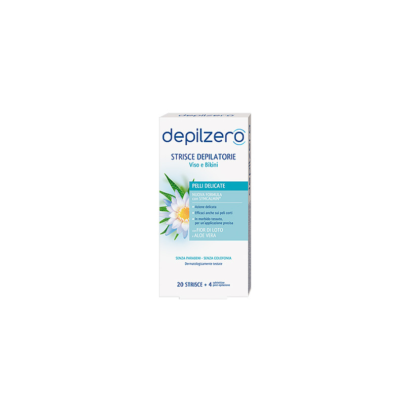 DEPILZERO STRISCE VISO/BIKINI 