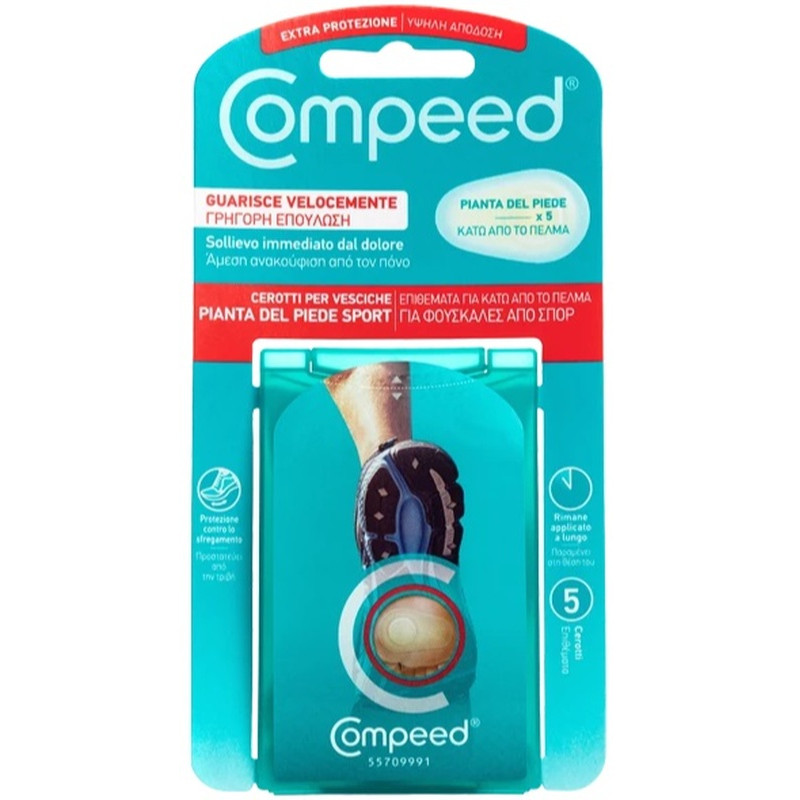 COMPEED VESCICHE PIAN PIED 5PZ COMPEED