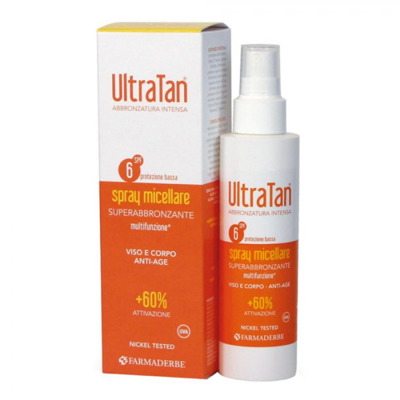 ULTRA TAN SPF6 SPRAY MICELL MU FARMADERBE DEONAT FRESH