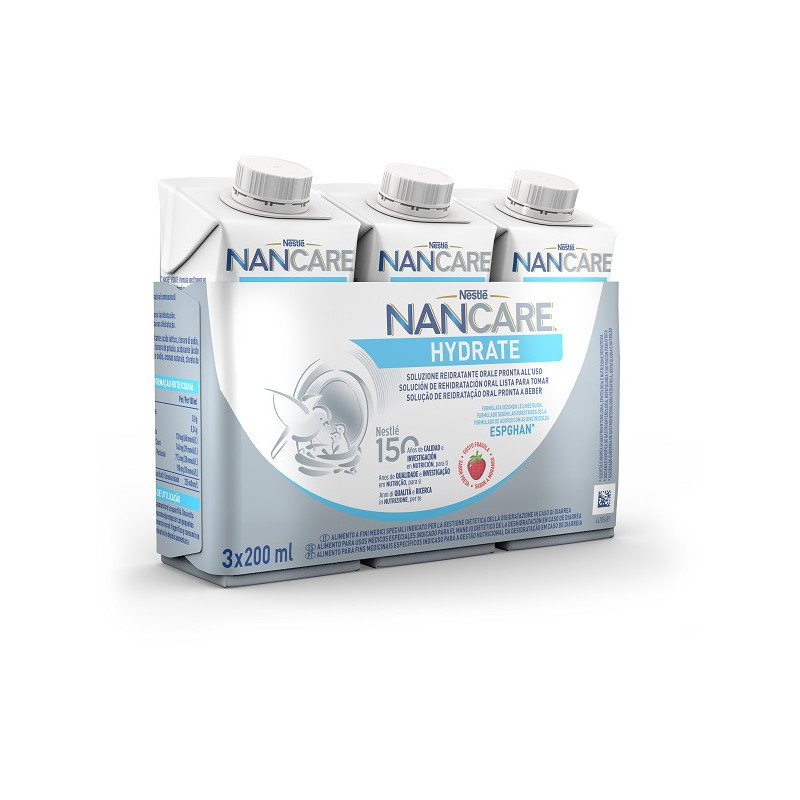 NANCARE HYDRATE LIQ 3PZ 200ML 