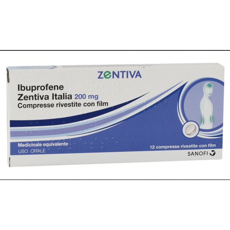 IBUPROFENE ZEN*12CPR 200MG ZENTIVA