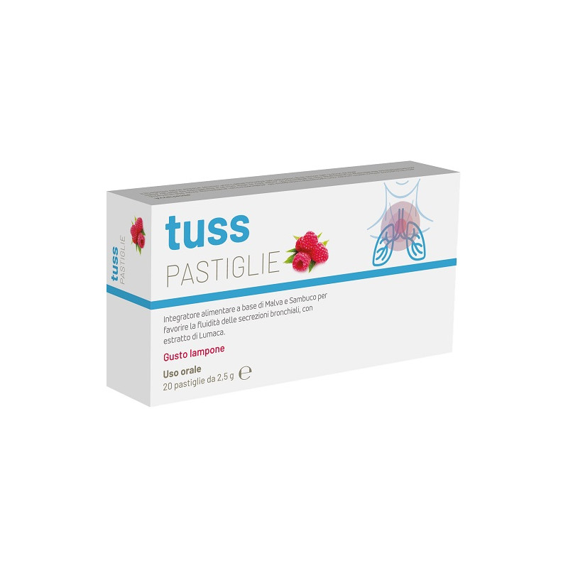 TUSS PASTIGLIE LAMPONE 50G NUTRILEYA