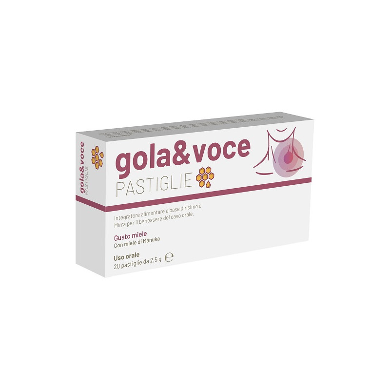 GOLA&VOCE PASTIGLIE MIELE 50G NUTRILEYA