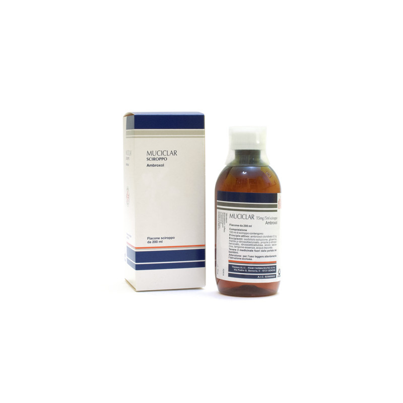 MUCICLAR*SCIR 200ML 15MG/5ML 