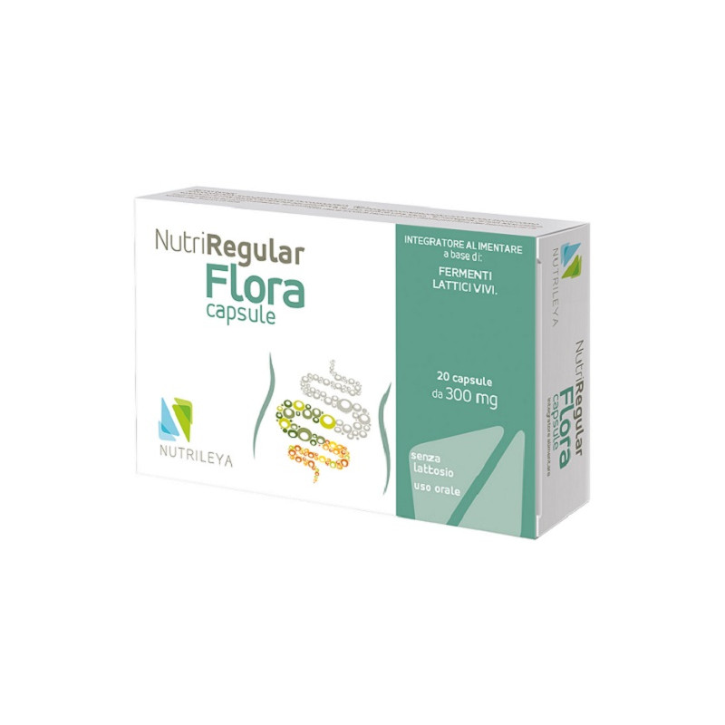 NUTRIREGULAR FLORA 20CPS NUTRILEYA