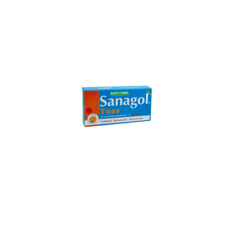 SANAGOL TUSSIS ARANCIA 24CAR 