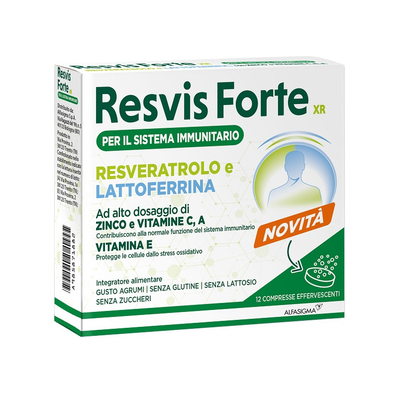 RESVIS FORTE XR 12CPR EFFERV RESVIS FLUID