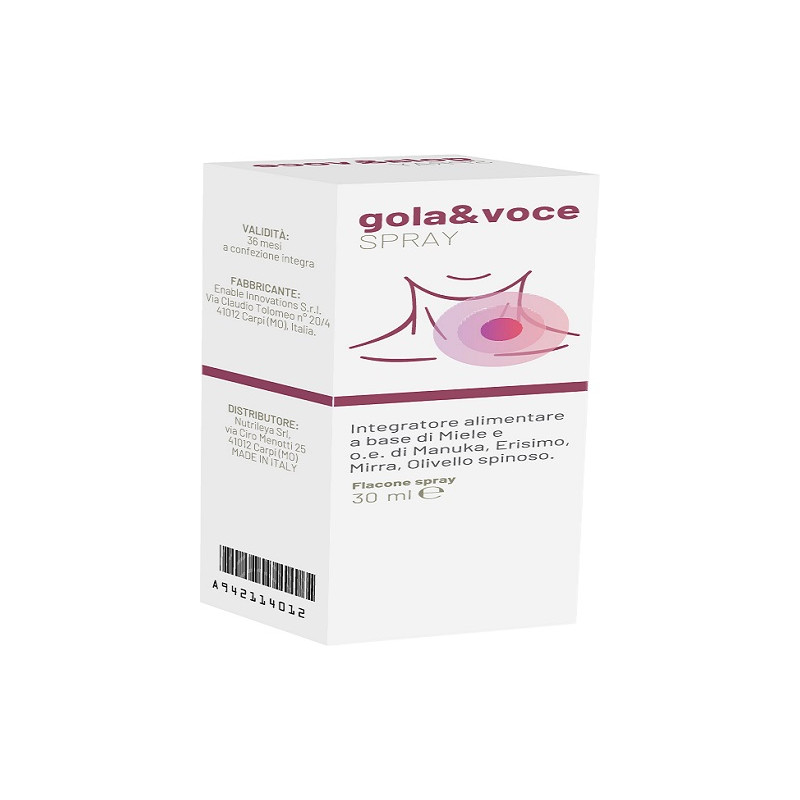 GOLA&VOCE SPRAY 30ML NUTRILEYA