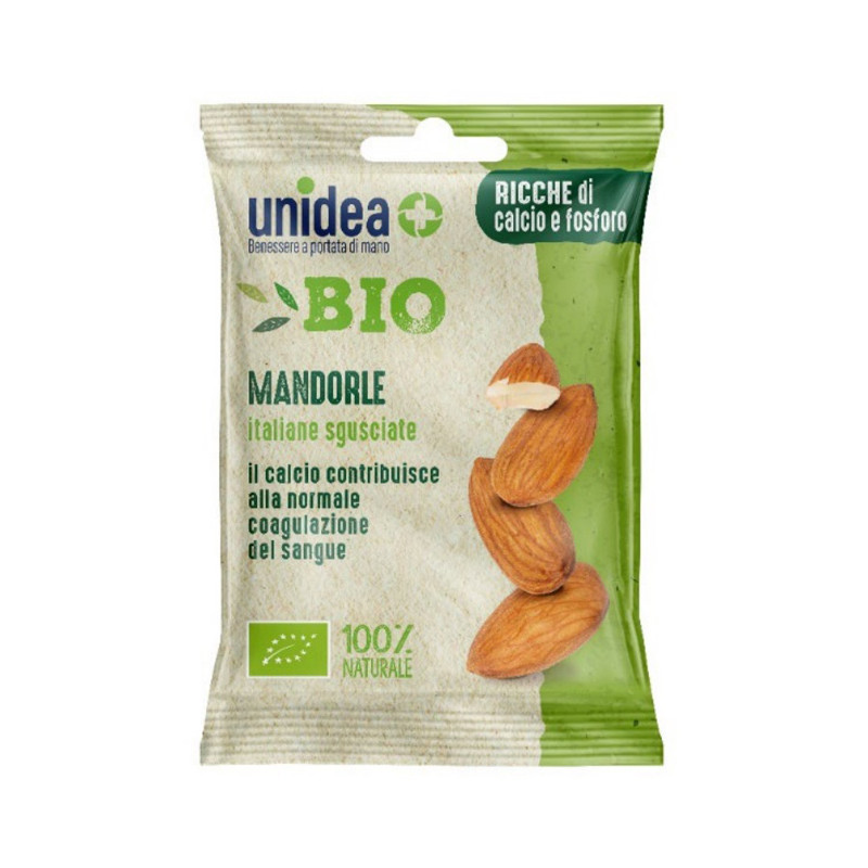 UNIDEA MANDORLE SGUSCIATE 30G UNICO UNIDEA