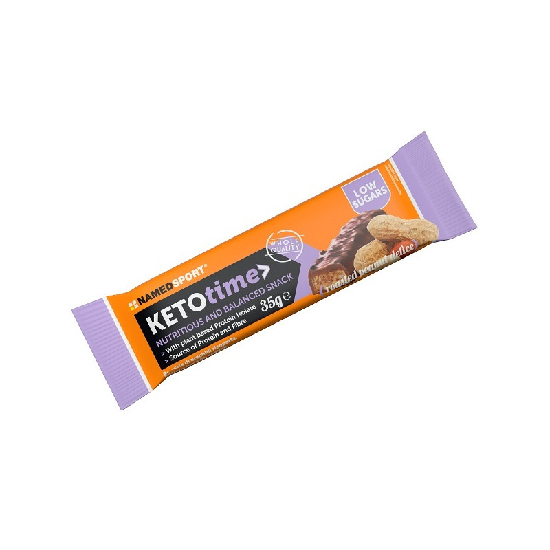 KETOTIME BAR ROASTED PEANUT35G NAMED