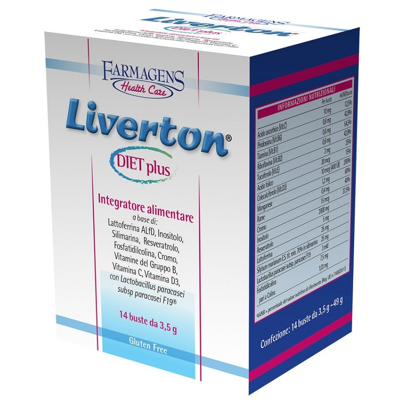 LIVERTON DIET PLUS 14BUST FARMAGENS HEALTH CARE