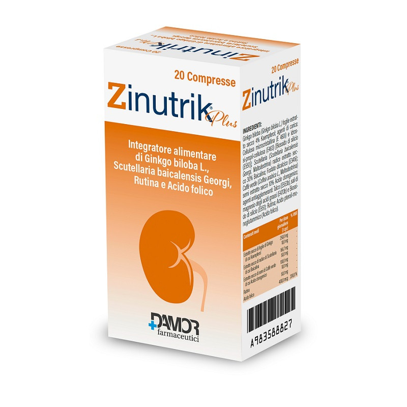 ZINUTRIK PLUS 20CPR FARMACEUTICI DAMOR