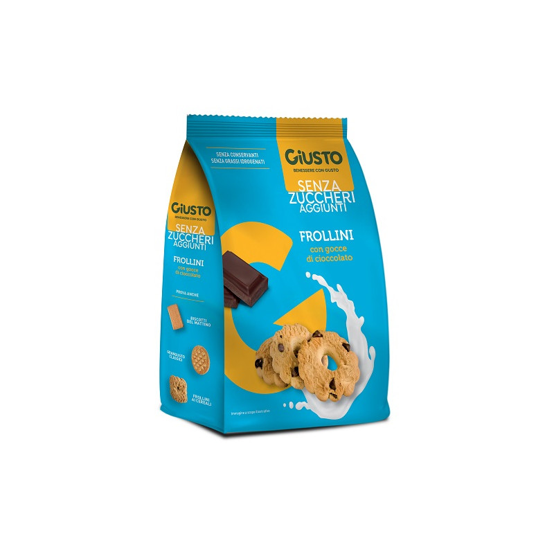 GIUSTO S/ZUCCH FROLL CIOC 350G GIUSTO APROTEICO