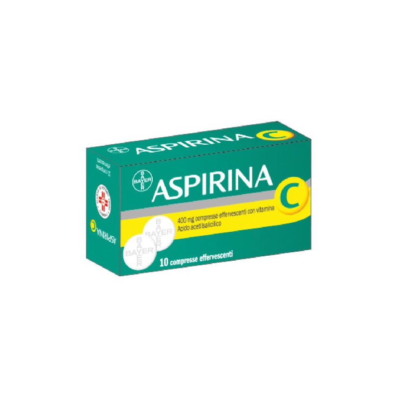 ASPIRINA C*10CPR EFF 400+240MG ASPIRINA C