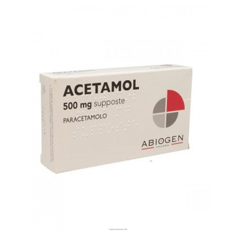 ACETAMOL*10SUPP 500MG 