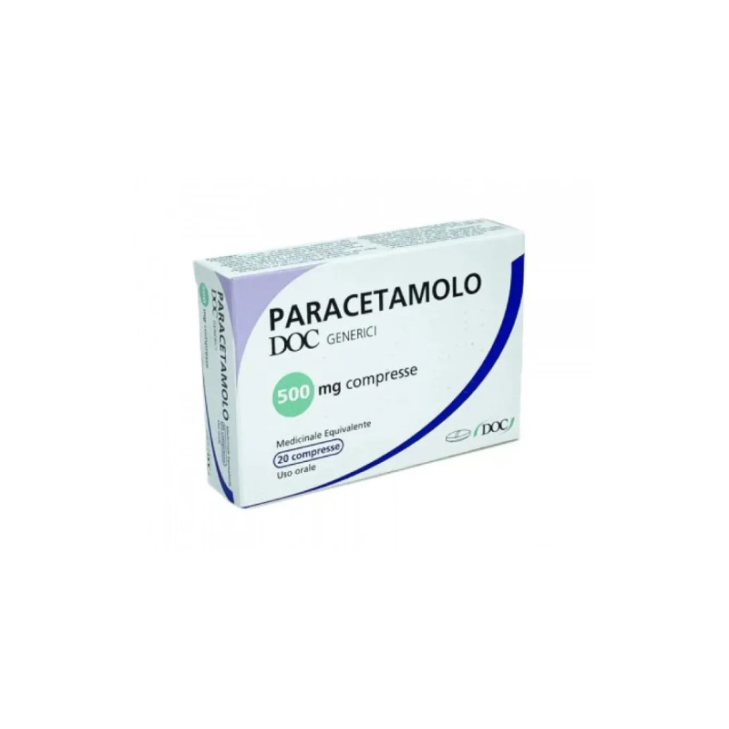 PARACETAMOLO DOC*30CPR 500MG DOC GENERICI