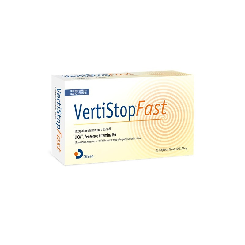 VERTISTOP FAST 20CPR 