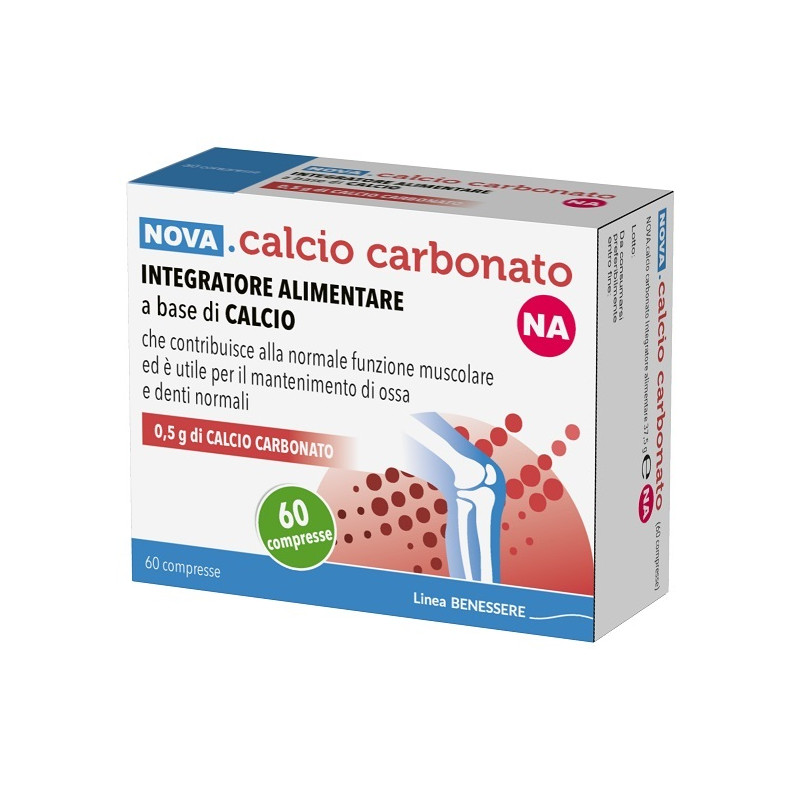 NOVA CALCIO CARB NA0,5G 60CPR 