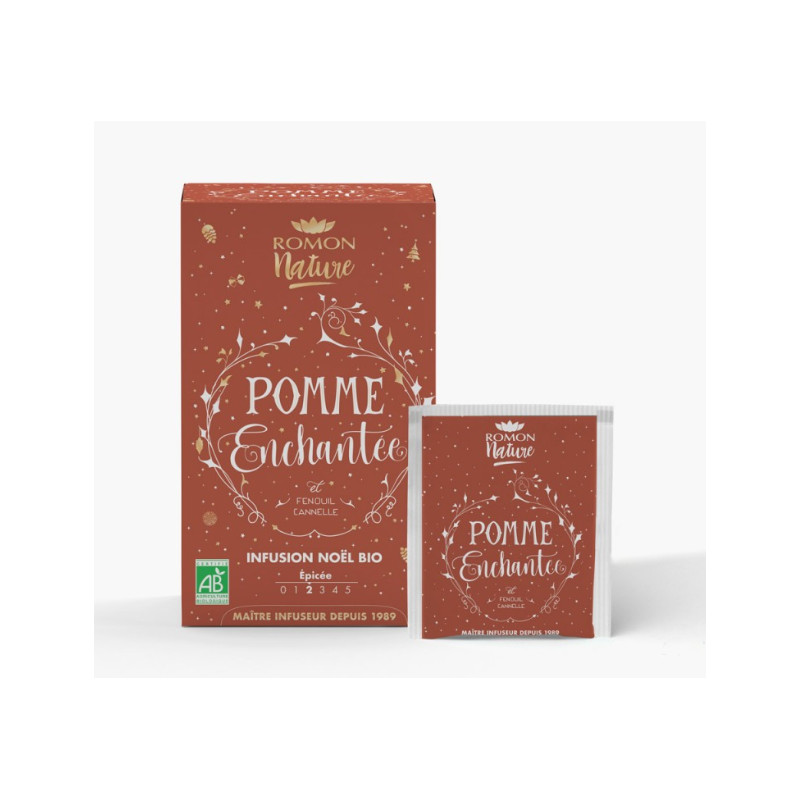 TISANE PLAISIR POMME BIO18BUST 