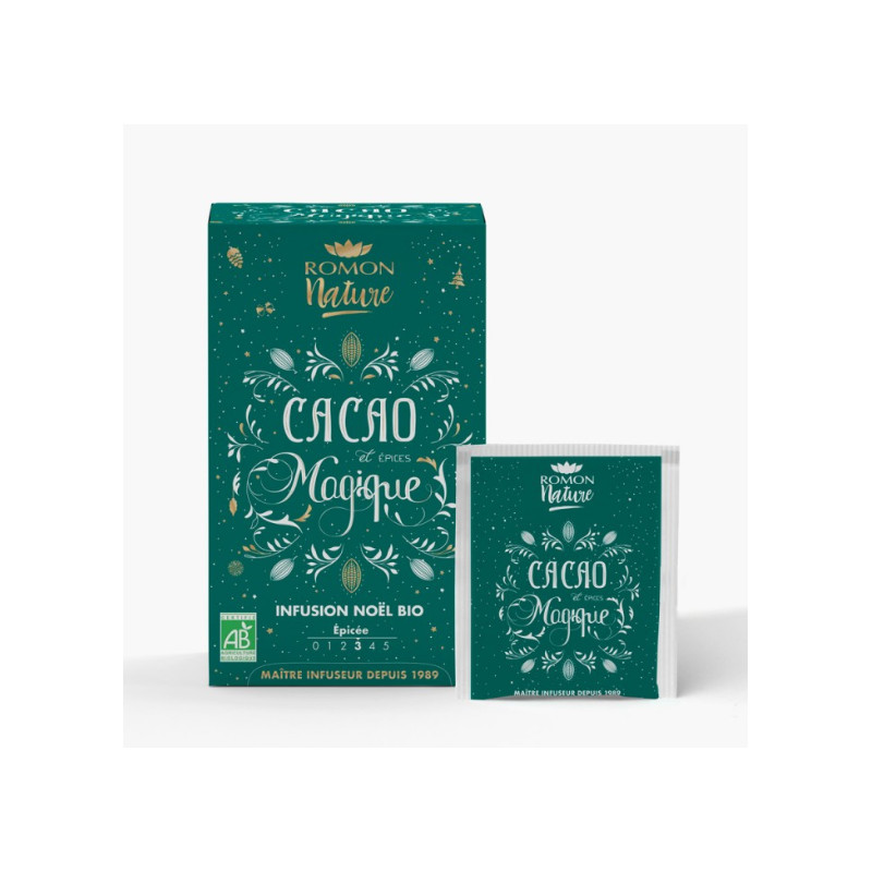 TISANE PLAISIR CACAO BIO18BUST 