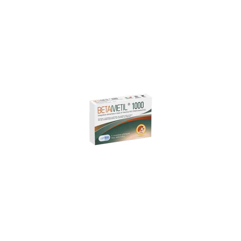 BETAMETIL 1000 4CPR SUBLINGUAL 