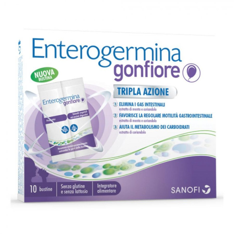 ENTEROGERMINA GONFIORE 10BUST ENTEROG