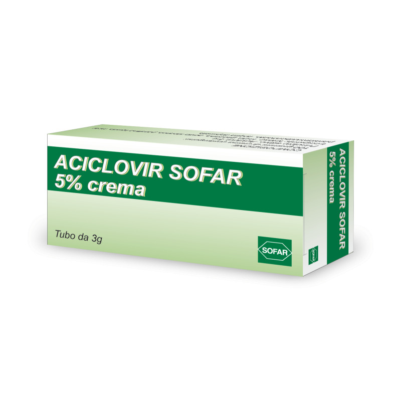 ACICLOVIR ALFA*CREMA 5% 3G SOFAR BIOMAGEN