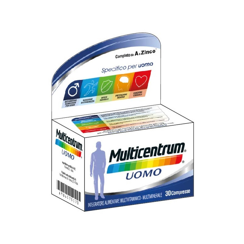 MULTICENTRUM UOMO 30CPR 