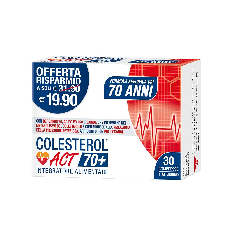 COLESTEROL ACT 70+ 30CPR 