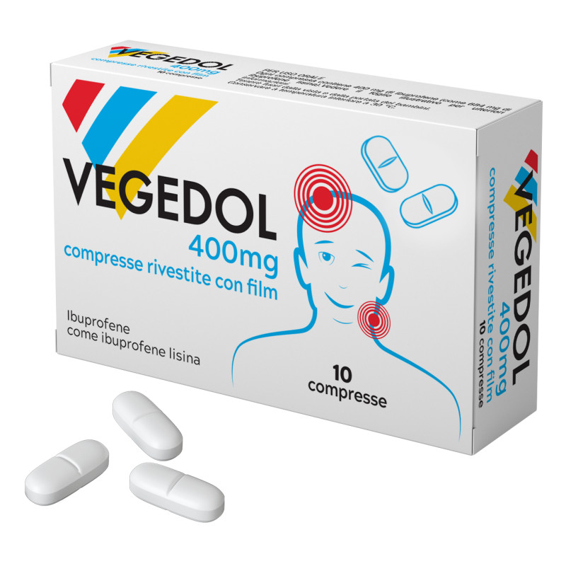 VEGEDOL*10CPR RIV 400MG 