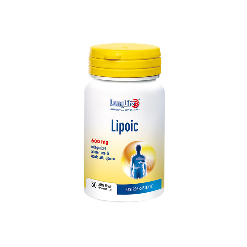 LONGLIFE LIPOIC 30CPR LONG LIFE