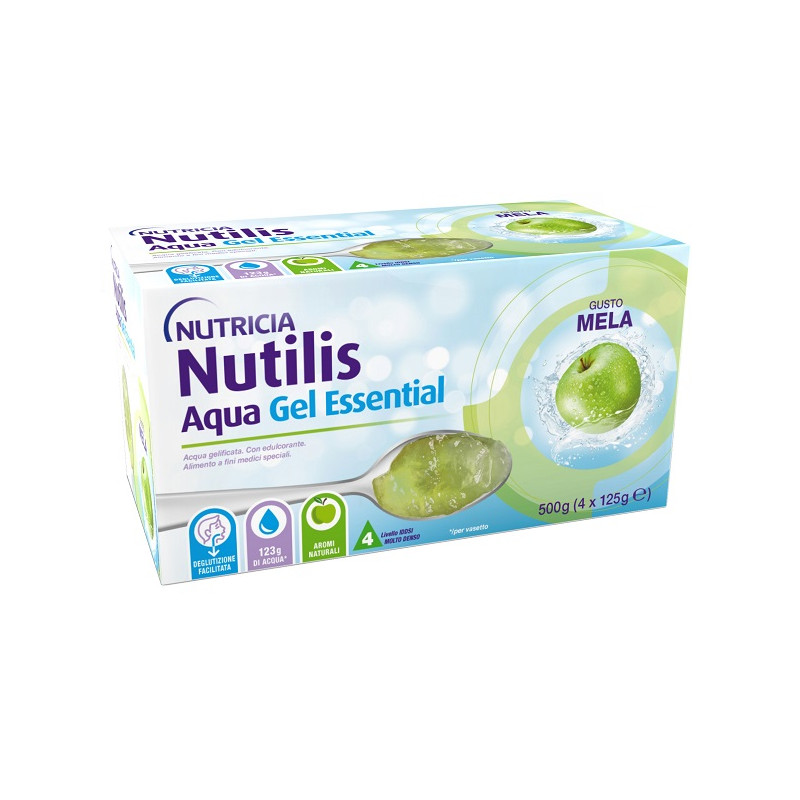 NUTILIS AQUA GEL MELA 4PZ NUTRICIA