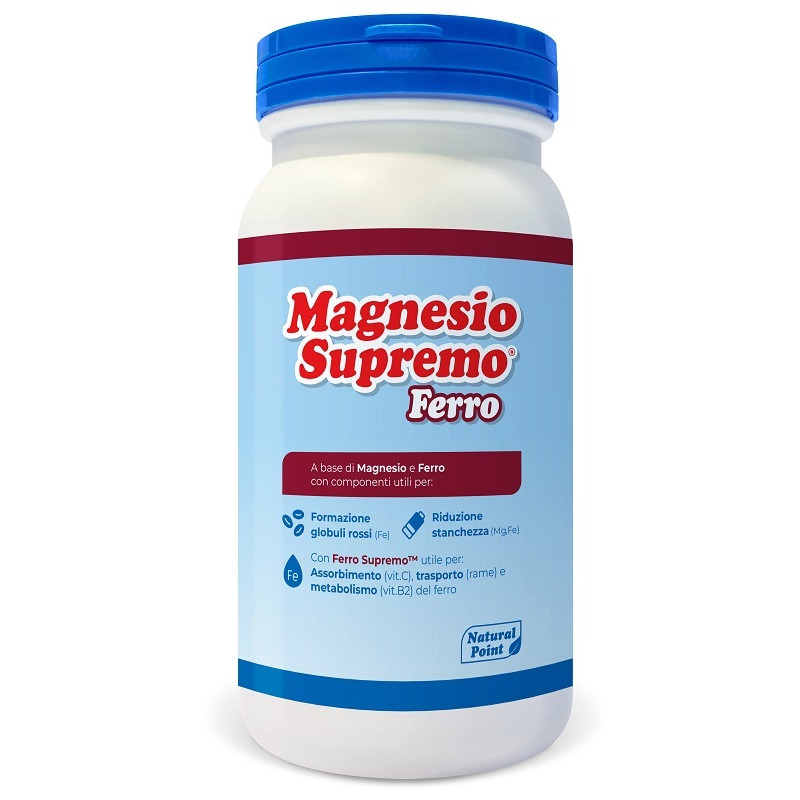 MAGNESIO SUPREMO FERRO 150G NATURAL POINT