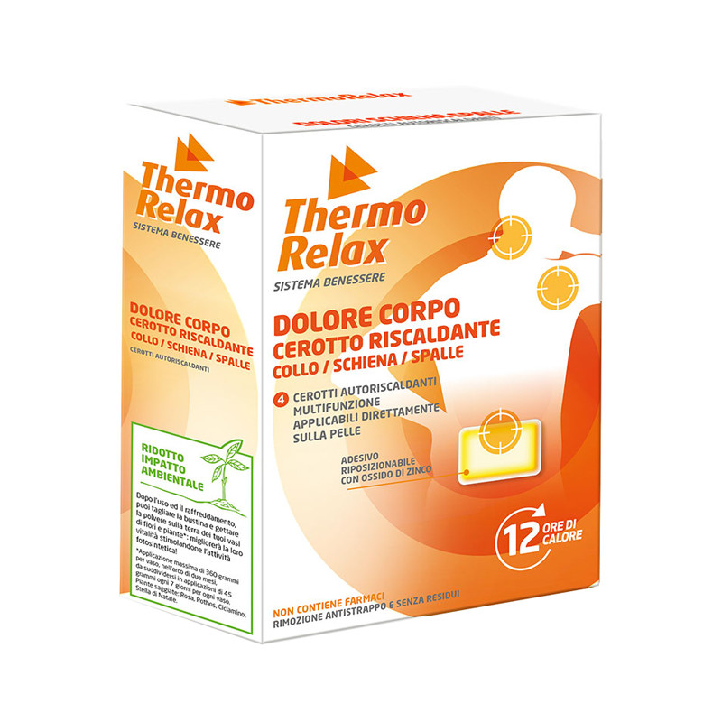 THERMORELAX CEROTTO CORPO 4PZ THERMORELAX CER CORPO RISC